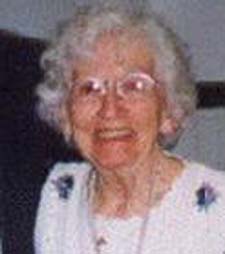 Ethel Rowe at 89th birtjhday in 2000